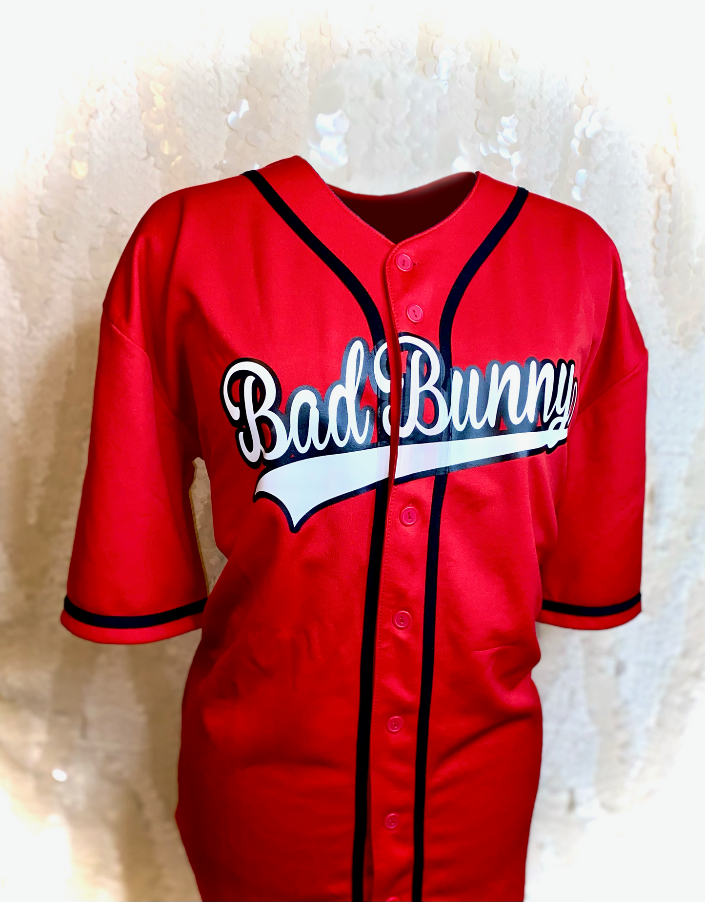 Bad Bunny Jersey Red
