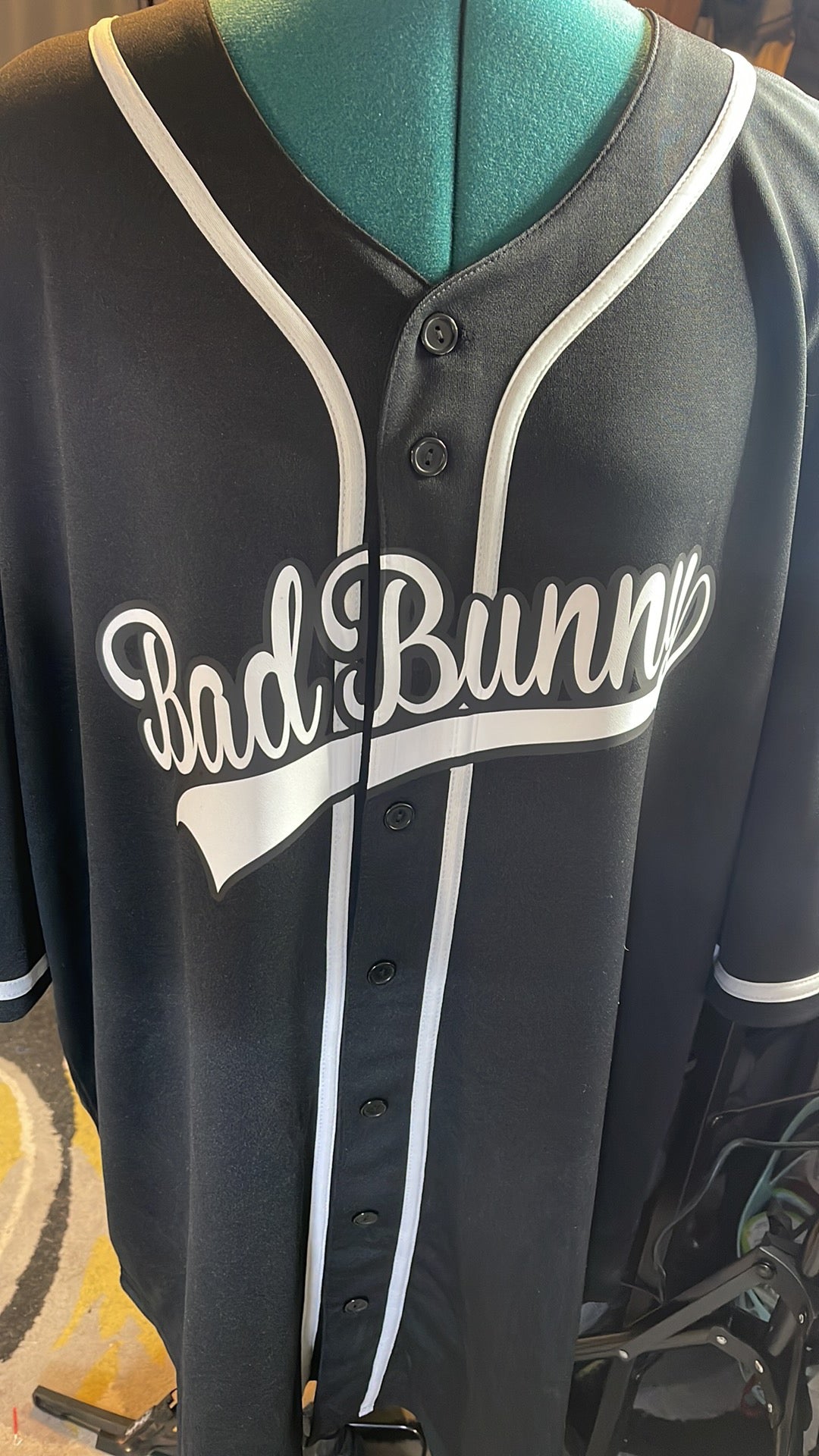 Bad Bunny Jersey White