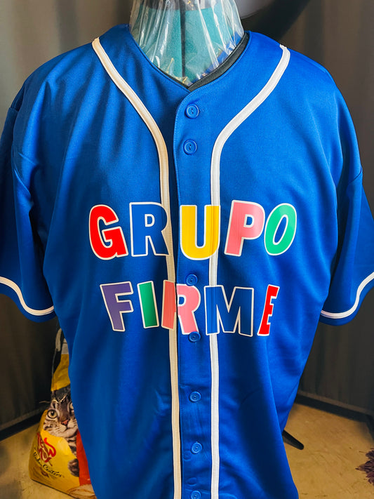 Grupo Firme Jersey Blue