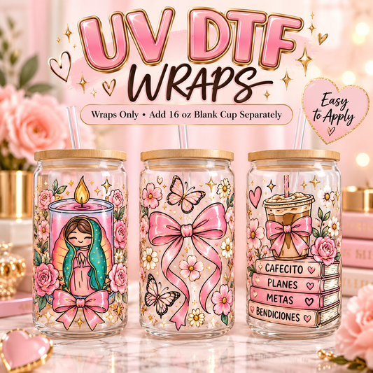 ♡ LIVE SALE — UV DTF CUSTOM CUPS ♡