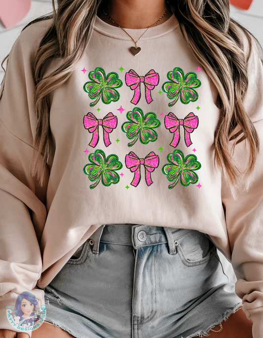 Lucky Bow Sweatshirt